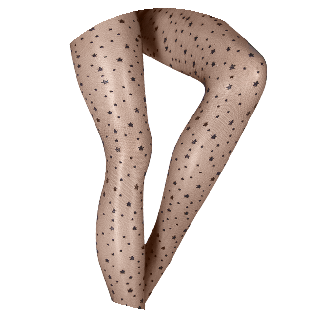 Pantys con estrellas