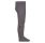 Leotardos lisos con lazo de raso con volumen Gris Grey