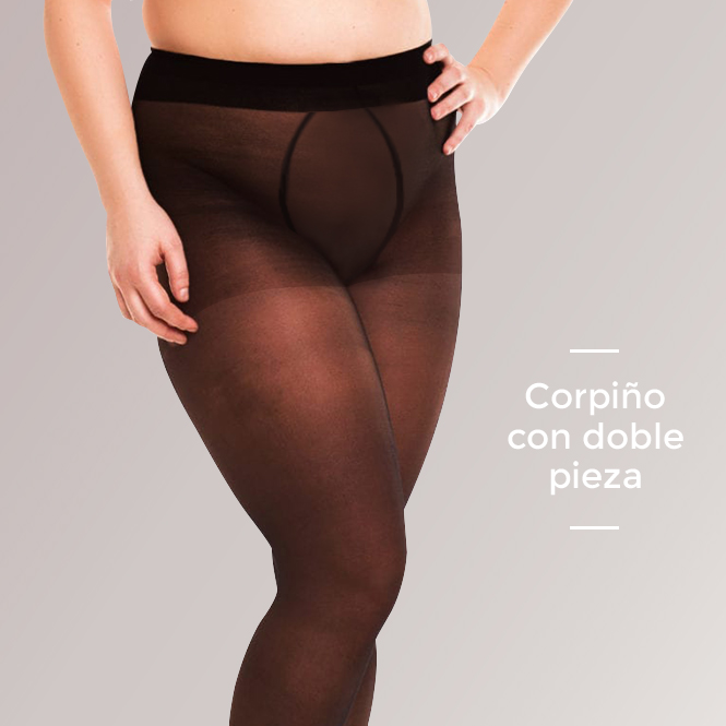 pantys talla plus con contorno